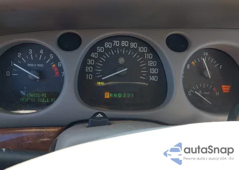 2001 Buick Lesabre Limited z USA, uszkodzony, nr VIN 1G4HR54K11U278154